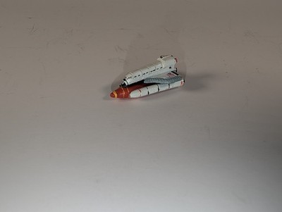 Vintage Micro Mini NASA Space Shuttle Stack Toy 2-Inch Orbiter Booster