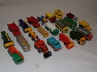 OLD LESNEY MATCHBOX DIECAST TRUCKS BUS TRACTORS HARVESTER GREYHOUND FORD ESSO +