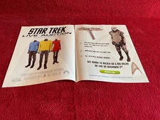 PAD100 ADVERT 11X18 STAR WARS LIVE AUCTION : POPSTORE.COM