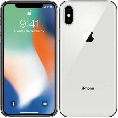 iPhone X 64 Go - Argent - Débloqué - Sans Face ID (Uniquement) Débloqué - Photo 1/4