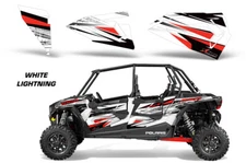 Fits Polaris OEM RZR 1000/900 4 Door Inserts Graphic Kit 900 WT LIGHTNING