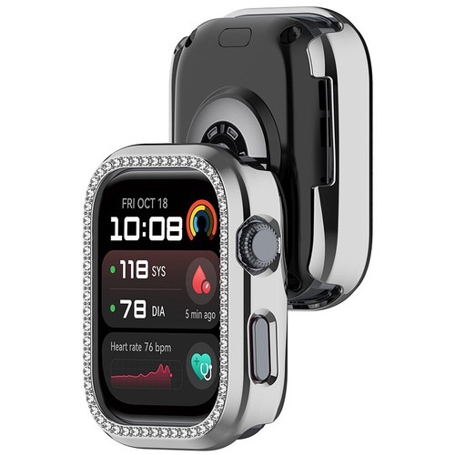 Etui na zegarek do Huawei Watch D2 Futerał ochronny Jednorzędowe Diamenty Bumper Case - Zdjęcie 17 z 29