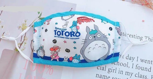 FACE MASK ADULT Pick 2* BADTZ-MARU TOTORO STITCH MARVEL UNICORN Cloth Face Cover - Picture 11 of 16