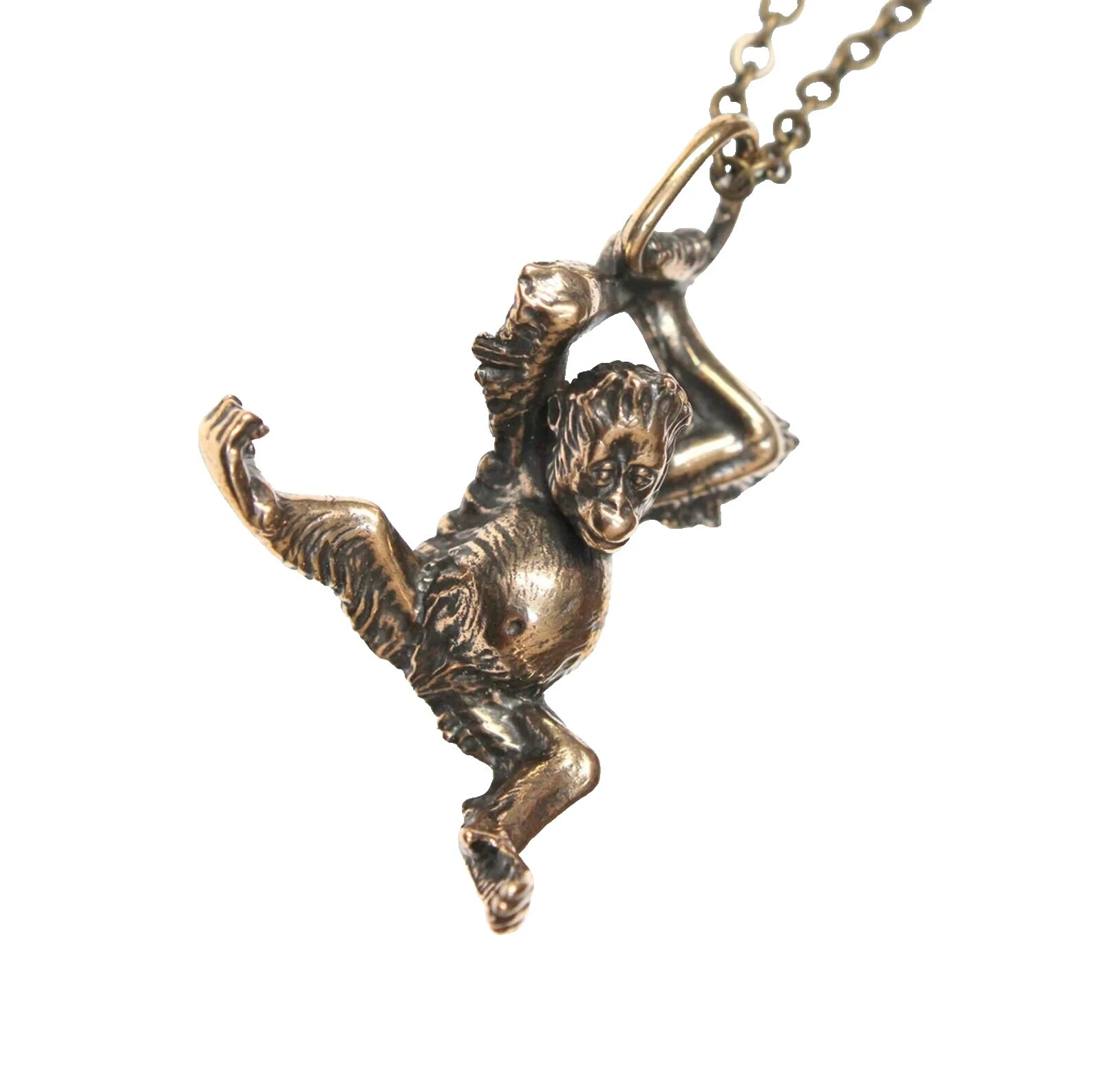 Collares y colgantes de bronce con colgante de animales e insectos de moda