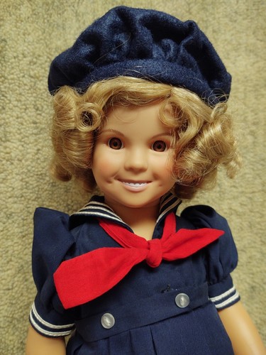 SHIRLEY TEMPLE 17" VINYL DOLL BY DANBURY MINT 1993