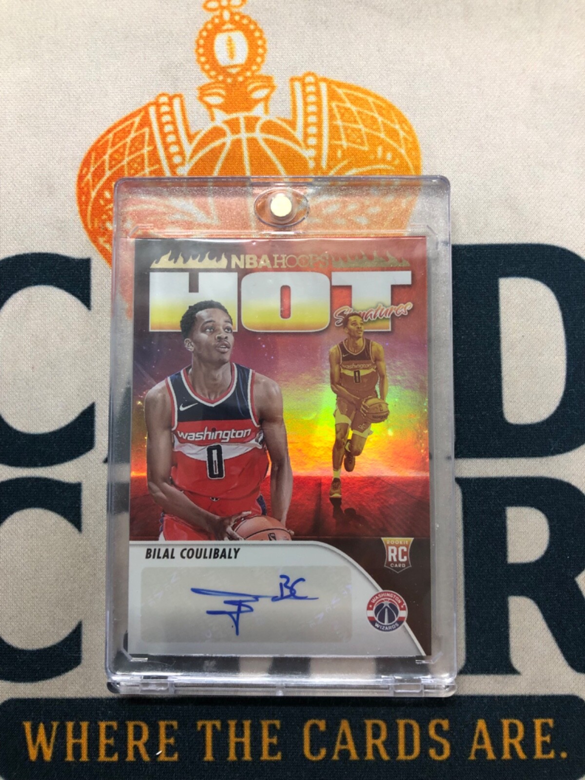 2023-24 Hoops BILAL COULIBALY Rookie Hot Signatures AUTO RC