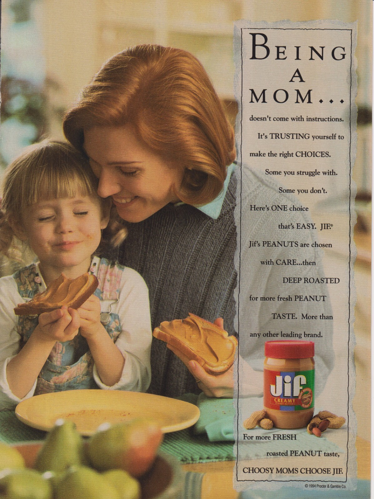 VINTAGE JIF PEANUT BUTTER