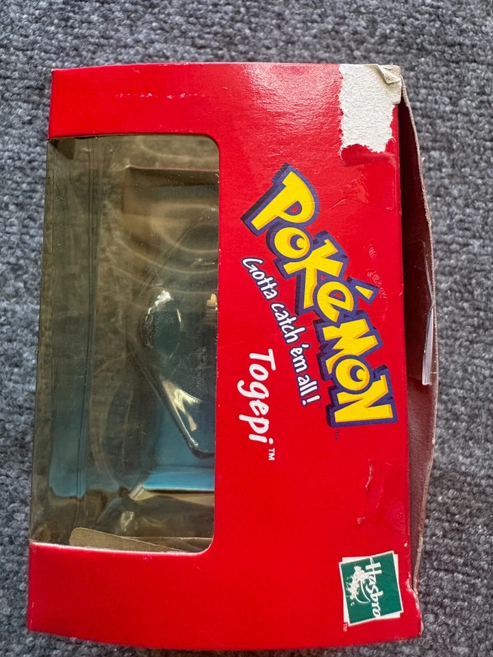 Электронная голосовая игрушка Pokemon Togepi ВИНТАЖ 1999 г. ТОЛЬКО ПУСТАЯ КОРОБКА - Изображение 3 из 4