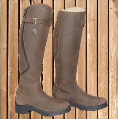 Mountain Horse Snowy River High, botas de equitación de invierno, botas térmicas, impermeables