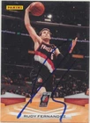 2009 Panini NBA Rudy Fernandez 224 Autograph Card In Person TC434