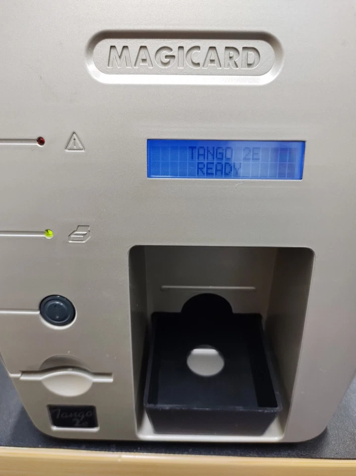 MAGICARD Tango 2e Dual-Sided ID Card Printer & PSU - Missing Rear Card Hopper - Image 2 of 4