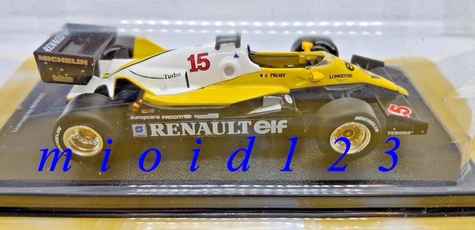 F1 1983 - RENAULT RE40 : Alain PROST - Leyendas de la Formula 1 - 1/43 Die-cast - Immagine 3 di 4