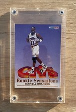 TERRELL BRANDON 1992-93 Fleer Rookie Sensations Basketball Card #3 CAVS. rookie card picture