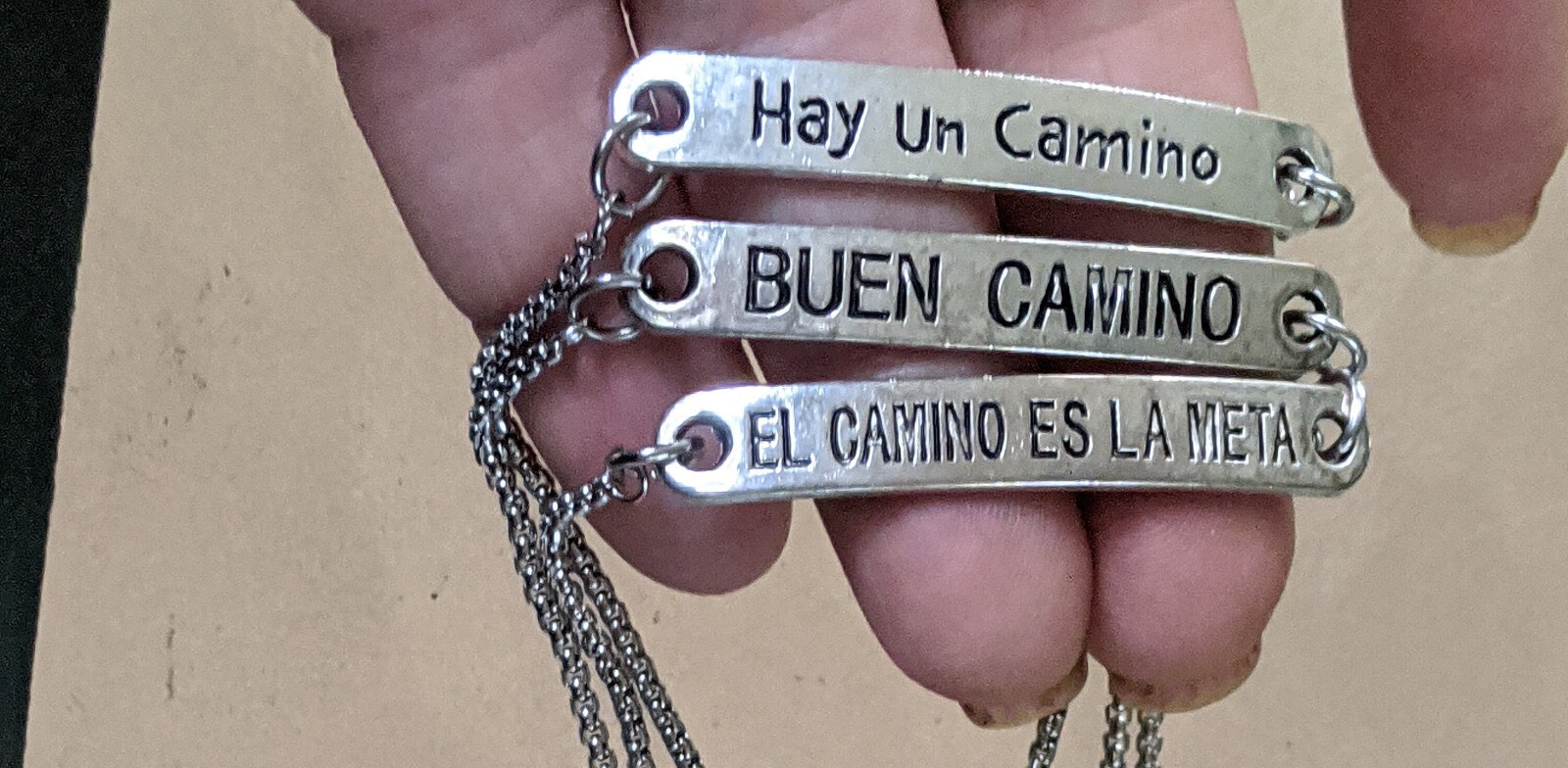 Pulsera Bolo Ajustable Camino de Santiago / Buen Camino / El Camino