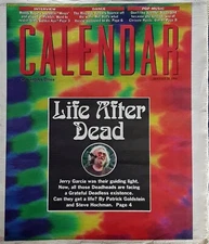 JERRY GARCIA  - CALENDAR / LOS ANGELES TIMES - COVER STORY - AUGUST 20TH, 1995
