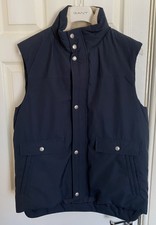 Gant The Weekend Vest Size Uk L / Jacket / Coat / Gilet / Designer