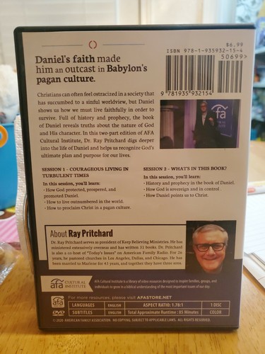 Courageous Living in Turbulent Times DVD Teachings From the Book of Daniel - Picture 2 of 5