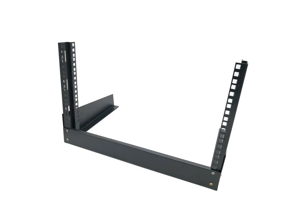 CNAweb 6U Open Frame 19" Inch Desktop 2 Post Network Rack Stand - Image 3 of 4
