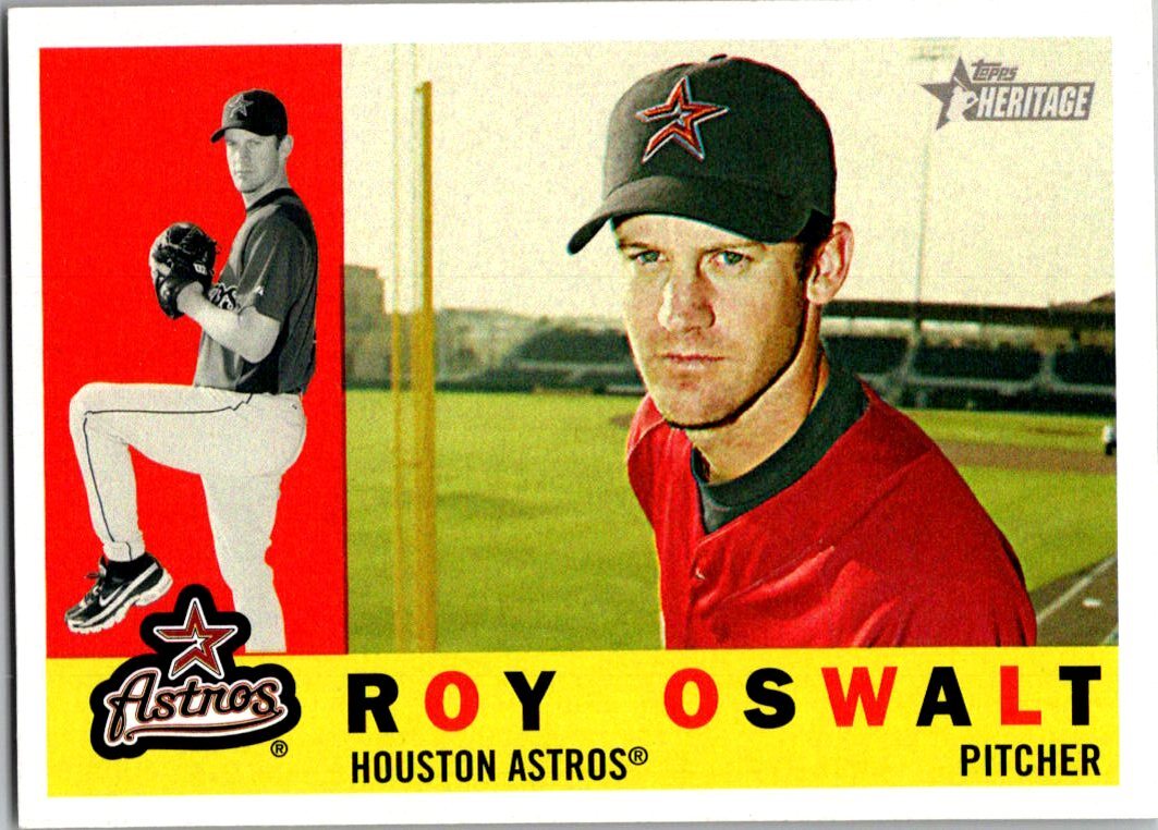 2009 Topps Heritage #362 Roy Oswalt