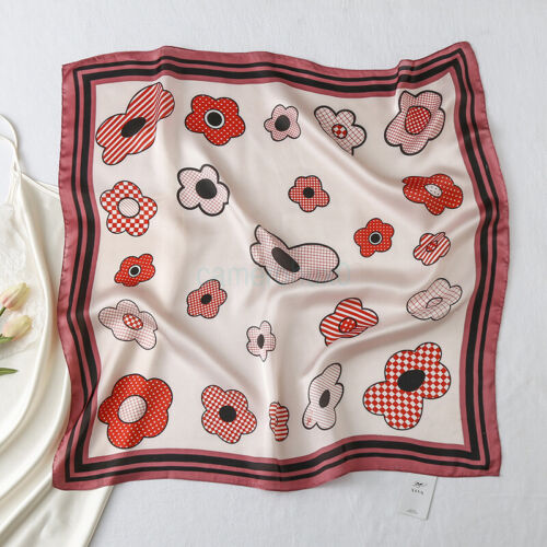 Silk scarf square fresh and simple headband scarf Thin silk scarf - Brand-New - Picture 20 of 22