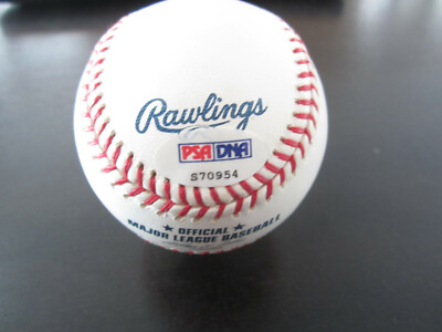 Tommy Lasorda Autograph Signed Baseball psa/dna Los Angeles