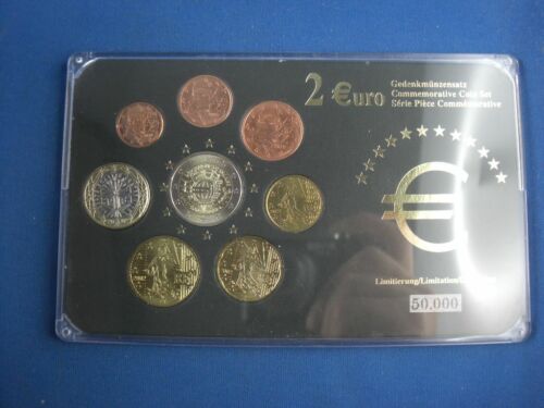 Set monete corso KMS Francia 2 euro 10 anni euro 2012 - Foto 1 di 2