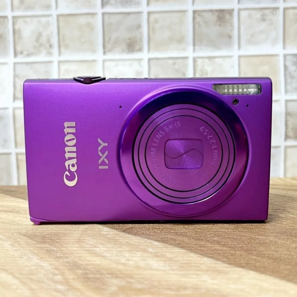 Canon Digital Camera IXY 430F IXUS 245HS Purple 16 MP optical 5x 