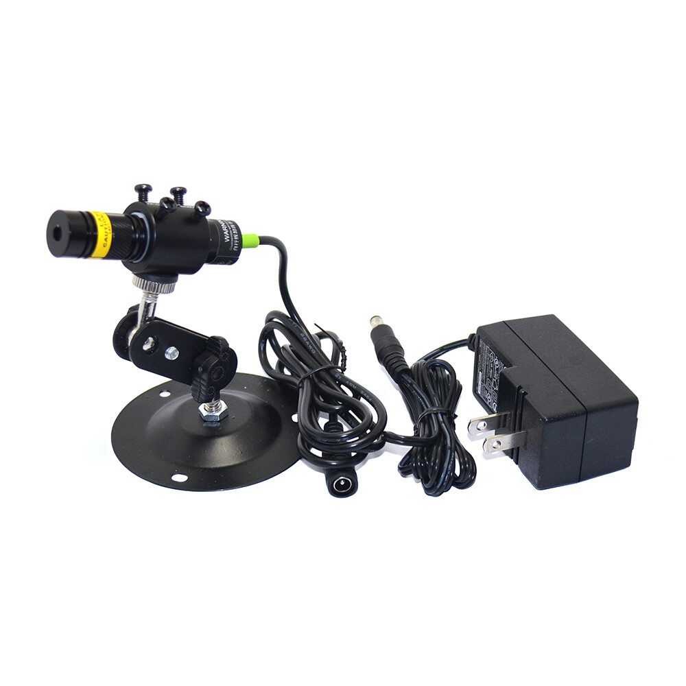 5VDC 808nm 200mW IR Infrared Laser Diode Module w/ Amount w/ Adapter 16x68mm