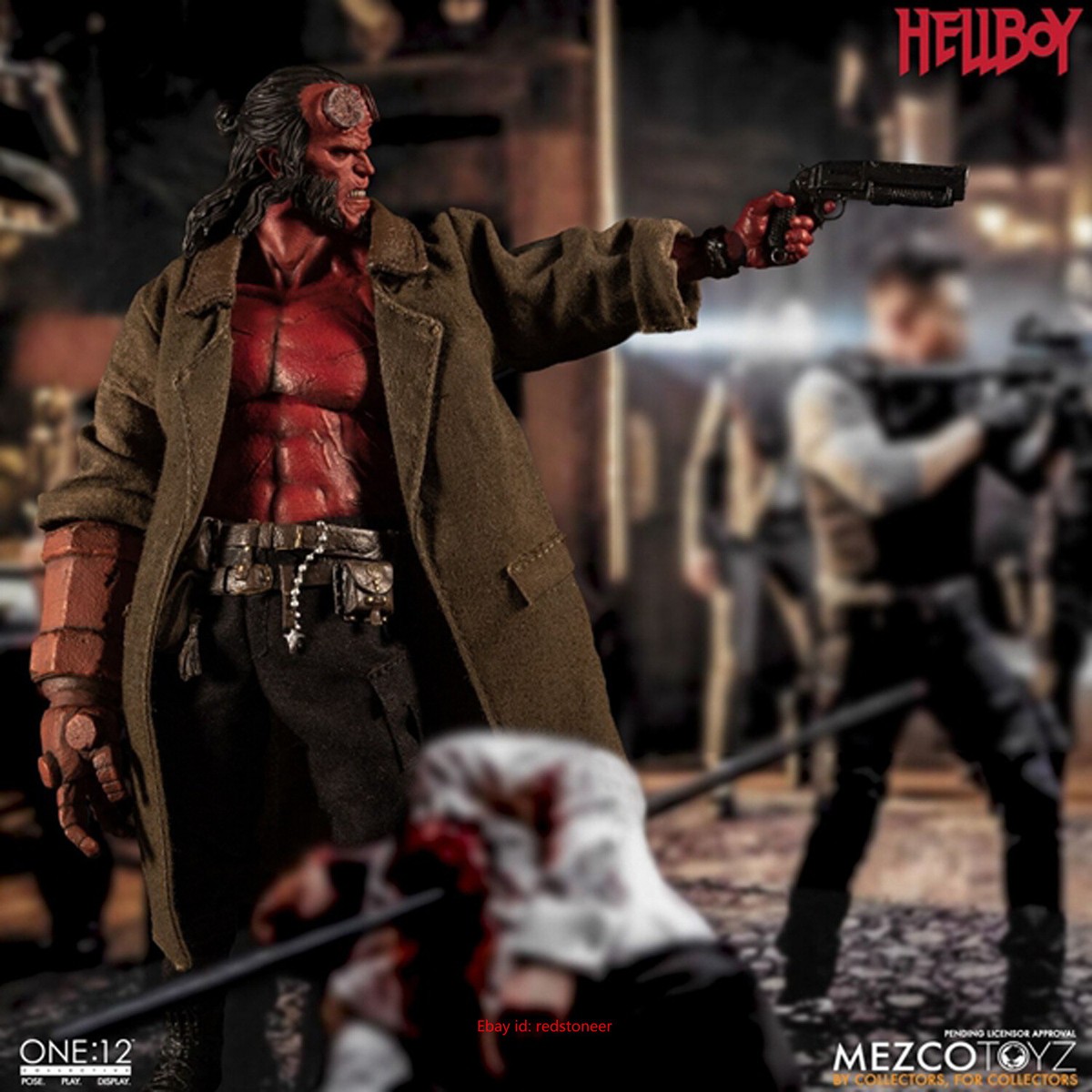 Mezco Toys Hellboy 1/12 Scale 6 INCH ACTION FIGURE COLLECTIBLE