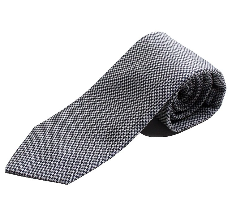 Pata de gallo 100% Corbatas de seda para hombres