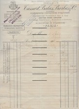 1902 : PARIS – TASSART BALAS BARBAS SUCCESSEURS – HYDRAULICIENS