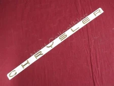 NOS OEM Chrysler Cirrus Front Door Nameplate Emblem 1998 - 00 GOLD