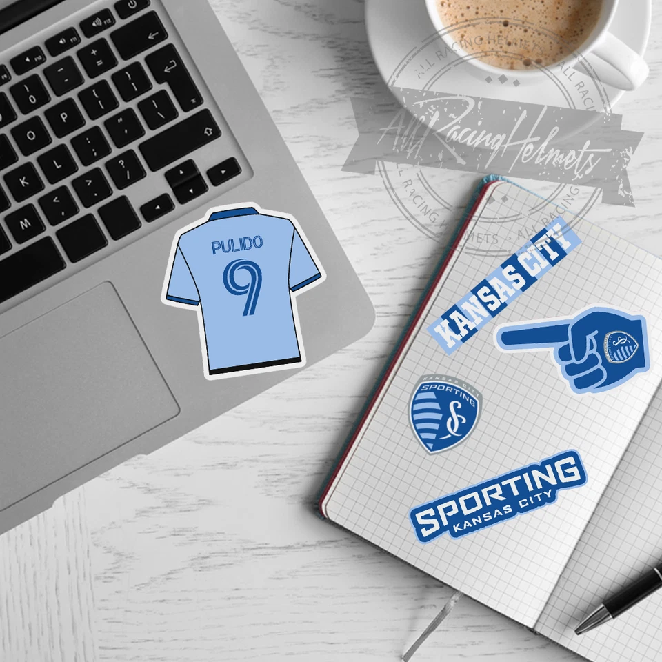 Sporting Kansas City MLS Soccer Printed Vinyl Decal Sticker High Quality Kit New - Image 2 of 4
