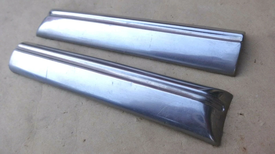 Oldsmobile Cowl 1939 molduras de acero inoxidable par original GM  Foto 3 de 4