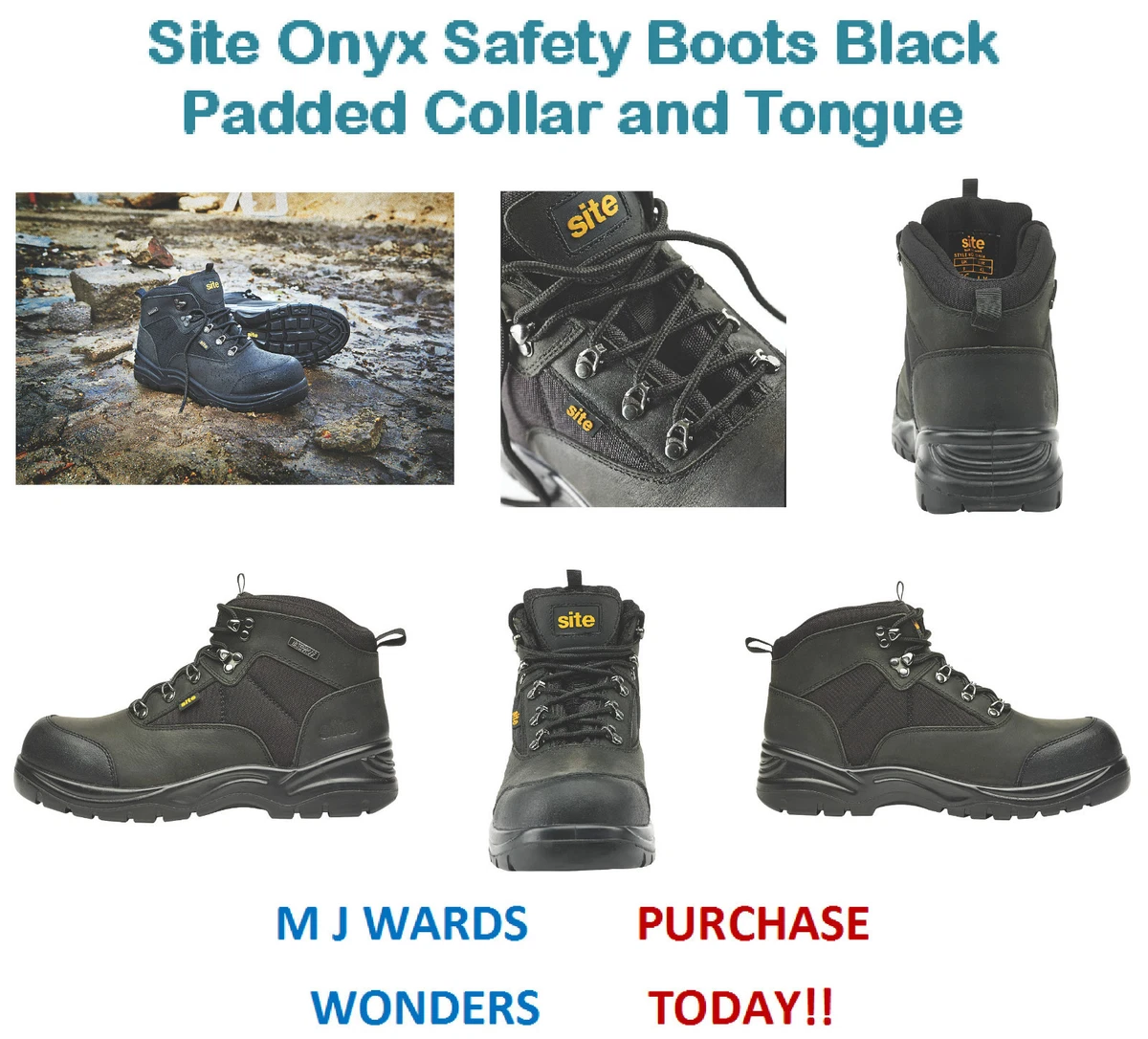 Site safety footwear deals