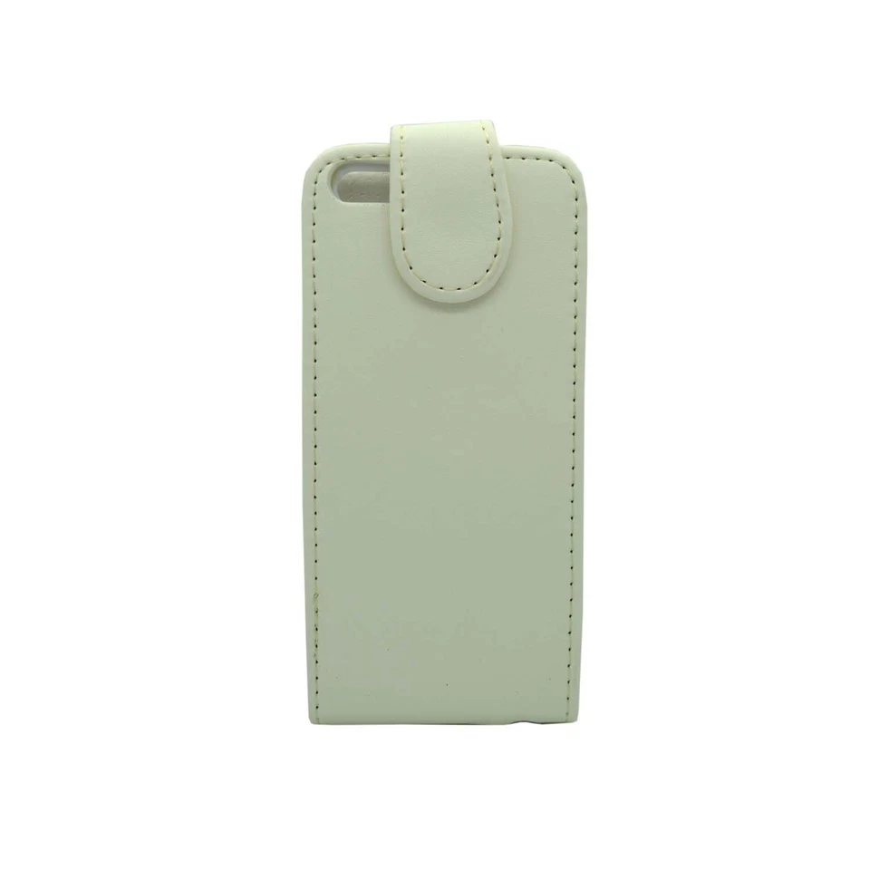 Case For Apple iPhone 5c Plain Flip PU Leather In Various Colours Pouch Cover - Image 4 of 4