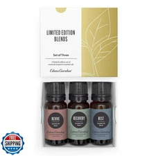 Edens Garden Mind, Body and Soul Essential Oil 3 Set – 100% Pure 