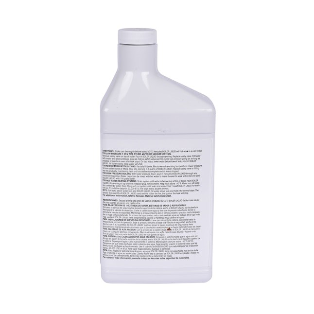 Boiler Liquid Stop Leak for Steam and Hot Water Boilers Non-Foaming - 32 fl. oz.