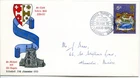 1970 5d XMAS GREAT BRITAIN QE2 LILLESHALL OFFICIAL ILLUS FDC SPECIAL PMK HAND AD