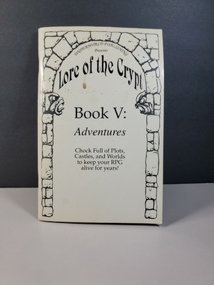 Book V 5 Adventures Lore of the Crypt Underworld Publishing 1991 D&D RPG (C1)