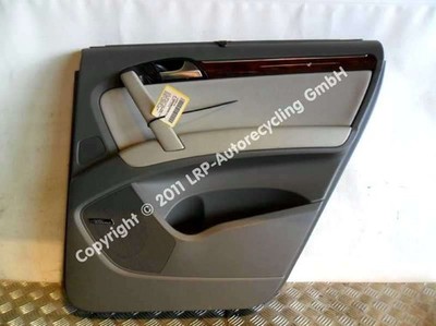 Audi Q7 4L Innenverkleidung Tür hinten rechts mit Sonnenrollo BJ2005