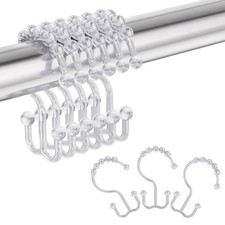 Plastic Shower Curtain Hooks Shower Curtain Hooks Double Shower Curtain Hooks Cl