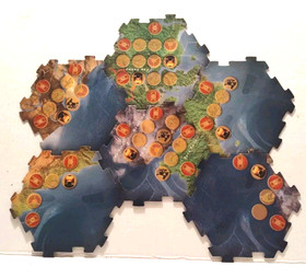 LEGO BIONICLE Quest For Makuta Board Game Replacement Mata Nui Boards Lot of 20