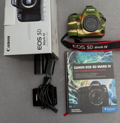 Canon EOS 5D Mark IV 30.4MP Digitalkamera - Schwarz