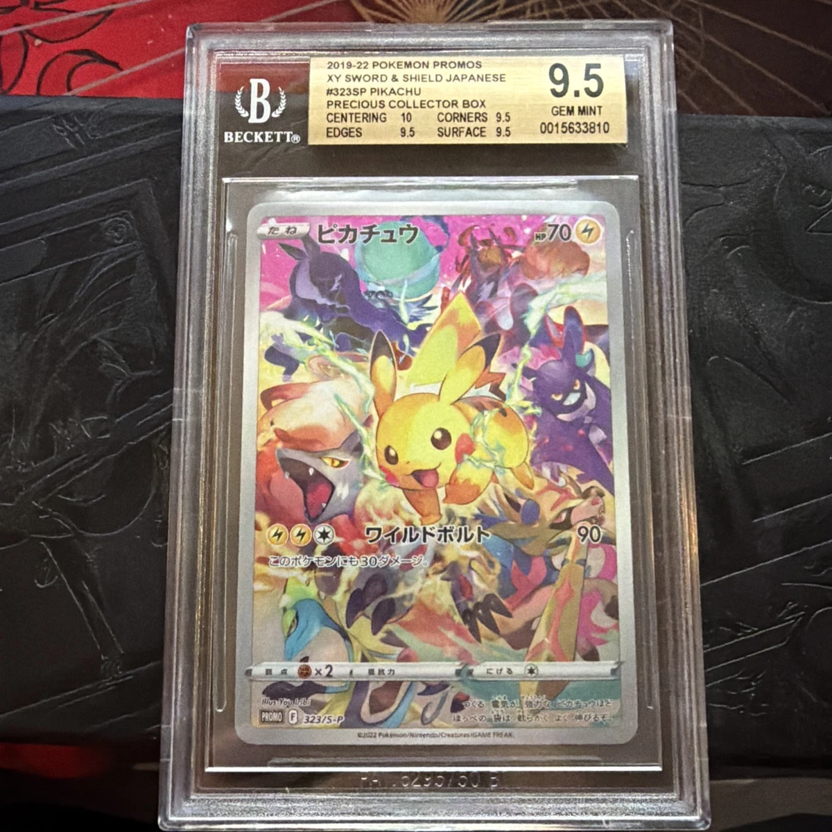 Collectible Individual Grade 9.5 Pikachu Pokémon TCG Card Games in