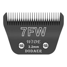 DODAER 7FW Wide Blades for Dog Grooming,Compatible with Andis,Oster A5,Wahl k...