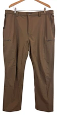 Duck Camp M's Tracker Pant Men 40Rx30 4-way Stretch Durable Nylon Pin Oak Brown