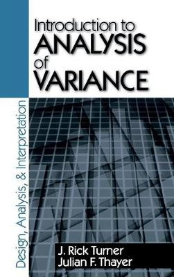 Introduction to Analysis of Variance - 9780803970748