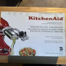 KitchenAid: 7 Blades Spiralizer Plus with Peel, Core and Slice attachments