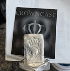 2oz Of Pure Silver Made Into a Encased Bar. Made By Crowncast Silver. 999 Silver